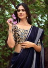Malika Vol 04 By Kashvi Linen Designer Party Wear Sarees Wholesale Price In Surat

